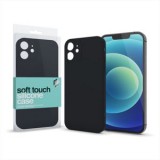 Xpro Soft Touch Silicone Case Slim Apple Iphone 12 készülékhez Fekete tok (xp122118) - Telefontok