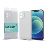 Xpro Soft Touch Silicone Case Slim Samsung S22 Ultra készülékhez fehér (125425) (XP125425) - Telefontok