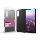 XPRO Szilikon matte tok ultravékony fekete Huawei P20 Pro készülékhez