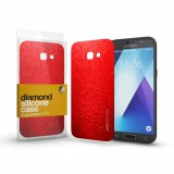 XPRO Szilikon tok (Diamond) Piros Samsung A5 2017 készülékhez (115024) - Telefontok
