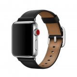 Xprotector 116242 Apple Watch 42/44mm fekete bőr szíj (XP116242) - Szíj
