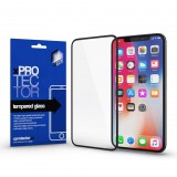 Xprotector Apple iPhone 12/12 Pro Tempered Glass 0.33 Full 3D Black (FG) kijelzővédő (121769) (x121769) - Kijelzővédő fólia