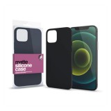 Xprotector Matte ultra vékony szilikon hátlap tok, Apple iPhone 13 Pro, fekete