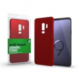 Xprotector Samsung S9+ plasztik tok Soft-touch felülettel piros (114732) (x114732) - Telefontok