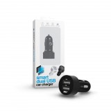 Xprotector Smart Dual USB szivargyújtós töltő fekete (115807) (115807) - Autós Töltők