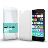 Xprotector Soft Touch Silicone Apple iPhone 5/5S/SE tok fehér  (114310) (x114310) - Telefontok