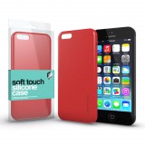 Xprotector Soft Touch Silicone Apple iPhone 5/5S/SE tok korallpiros  (114321) (x114321) - Telefontok