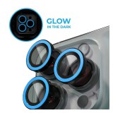 Xprotector XPRO™ Luminous Prémium Kameravédő Üveg Apple iPhone 15 Pro / Apple iPhone 15 Pro Max készülékhez - Kék