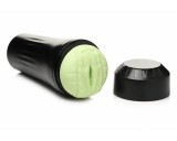 XR Brands Creature Cocks Raptor - hüllő műpunci tokban (fekete-zöld)