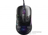 Xtrfy M42 RGB optikai gamer egér, fekete