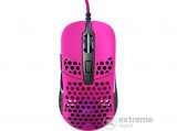 Xtrfy M42 RGB optikai gamer egér, rózsaszín