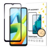 Xiaomi Redmi A1 4G A1 Plus 4G Poco C50 edzett üveg FEKETE TELJES KÉPERNYŐS FULL SCREEN HAJLÍTOTT tempered glass kijelzőfólia kijelzővédő védőfólia karcálló kijelzős