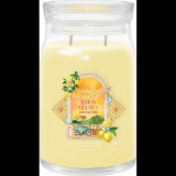 Yankee Candle Signature Lemon Gelato - Citromos fagylalt Illatgyertya 567g - Sárga (2642885E)