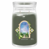Yankee Candle Signature Olajbogyó és ciprus Illatgyertya 567g - Zöld (2642888E)