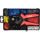 YATO 0.25- 10 mm² 1201 részes krimpelő készlet
