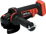 YATO 125 mm 18 V akkus sarokcsiszoló Li-Ion (akku és töltő nélkül)