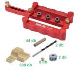 YATO 6-8-10 mm Tipliző sablon - csomagajánlat