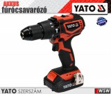 Yato akkumulátoros fúrócsavarozó 12V - 42 Nm - elektromos kisgép