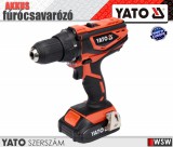 Yato akkumulátoros fúrócsavarozó 18V - 40 Nm - elektromos kisgép