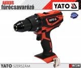 Yato akkumulátoros fúrócsavarozó 18V - 40Nm (csak gép) - elektromos kisgép