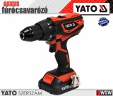 Yato akkumulátoros fúrócsavarozó 18V - 40Nm - elektromos kisgép