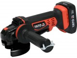 YATO Akkumulátoros sarokcsiszoló 18 V Li-Ion 125mm 2,0Ah akku+töltő YT-82826 (82826)