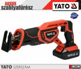 Yato akkumulátoros szablyafűrész orrfűrész 18V - elektromos kisgép
