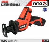 Yato akkumulátoros szablyfűrész 12V - elektromos kisgép