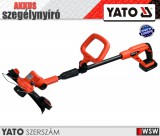 Yato akkumulátoros szegélynyíró 18V - elektromos kisgép