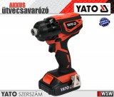Yato akkumulátoros ütvecsavarozó 18V - 160 Nm - elektromos kisgép