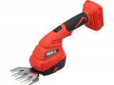 YATO Akkus fű- és sövényvágó olló 18 V, szénkefementes motorral, akku és töltő nélkül (YT-828336)
