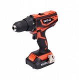 YATO Akkus fúrócsavarozó 18 V Li-ion (1 x 2,0 Ah akku + töltő)