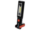 YATO akkus LED szerelőlámpa 3W COB, 250 lm, mágneses, akasztós, IP20, Li-ion