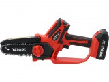 YATO Akkus mini láncfűrész 18 V, 2 Ah (YT-828113)
