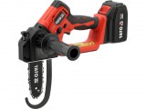 YATO Akkus mini láncfűrész 18 V, 6”, szénkefementes, 4 Ah akkuval (YT-828115)