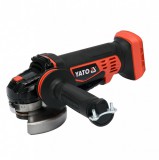 YATO Akkus sarokcsiszoló 18 V - 125 mm - akkumulátor és töltő nélkül