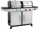 YATO bbq grill otake 2in1, gáz+charco ss 8,2kw (YG-20030)