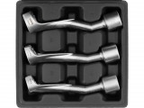 YATO Befecskendezőcső-kulcs készlet 1/2” meghajtással, 14–19 mm, 3 részes (YT-17619)