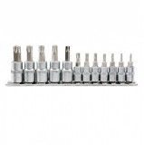 YATO Bithegy dugófejjel, 37; 48 mm - 1/4; 3/8 col - 12 részes - TORX SECURITY