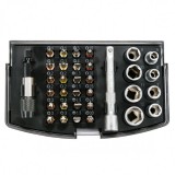 YATO Bithegy és dugókulcs készlet 34 részes