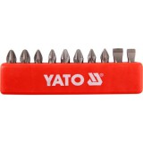 YATO Bithegy készlet 10 részes 25mm (YT-0482)