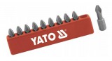 YATO Bithegy készlet, 25 mm - 10 részes - PH1