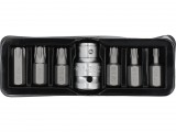 YATO Biztonsági Torx bit készlet T25–T55, 7 részes (YT-0416)