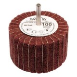 YATO Csapos lamellás, legyező csiszoló P100 80x50x6 mm (YT-83399)