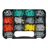 YATO Csavar és tipli készlet 350 részes