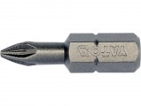 YATO Csavarhúzó bit készlet PZ1, 25 mm, 1/4”, S2 acél, 10 db (YT-04702)