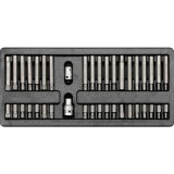 YATO Csavarozóbitek 40 részes (fiókbetét) (YT-5538)