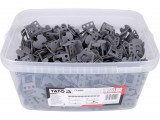 YATO CSEMPE SZINTEZŐ RENDSZER (KAPCSOK) 1,5 mm 500 db (YT-36938)