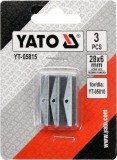 YATO Cserélhető pofa hónolóhoz 28x6 mm (3db)