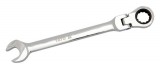 YATO Csillag-villás kulcs racsnis csuklós 22 mm 72T CrV